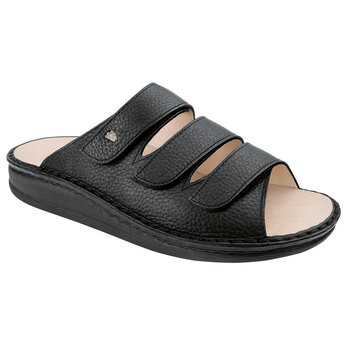 FINN COMFORT FINN COMFORT KORFU SANDAL BLACK BISON