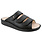 FINN COMFORT FINN COMFORT KORFU SANDAL BLACK BISON