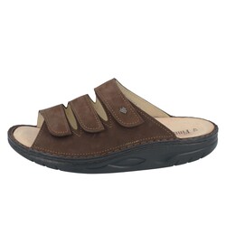 FINN COMFORT FINN COMFORT ANDROS SLIDE ROCKER SANDAL COFFEE OILBUK