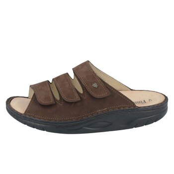 FINN COMFORT FINN COMFORT ANDROS SLIDE ROCKER SANDAL COFFEE OILBUK