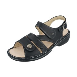 FINN COMFORT FINN COMFORT GOMERA SANDAL BLACK SIRIO