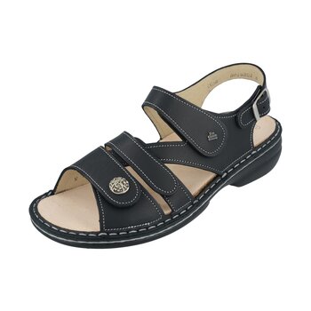FINN COMFORT FINN COMFORT GOMERA SANDAL BLACK SIRIO
