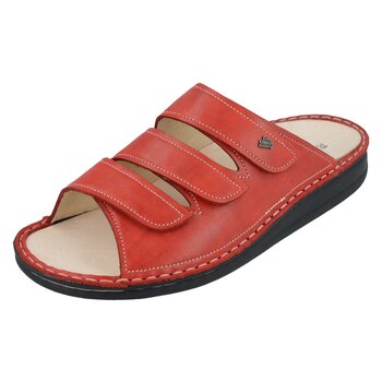 FINN COMFORT FINN COMFORT KORFU SANDAL RED KENNEDY