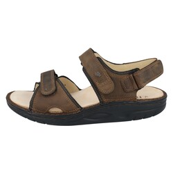 FINN COMFORT FINN COMFORT YUMA ROCKER SANDAL BARREL BLACK ANTIK BUGGY