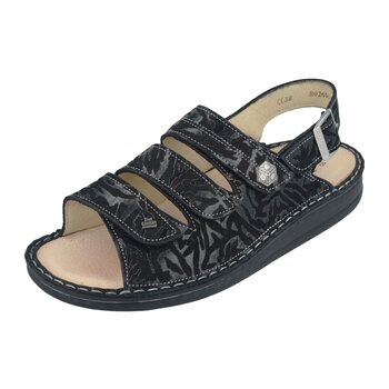 FINN COMFORT FINN COMFORT JUIST SANDAL SOFT BLACK DELIZIA