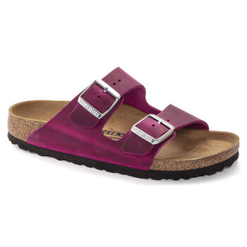 BIRKENSTOCK BIRKENSTOCK ARIZONA FESTIVAL FUSHSIA OILED LEATHER