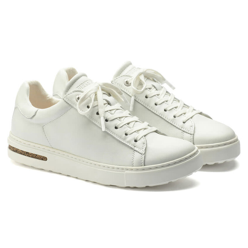 BIRKENSTOCK BIRKENSTOCK BEND LOW SNEAKER LACE UP WHITE LEATHER
