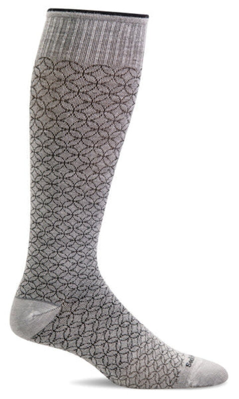 SOCKWELL SOCKWELL WS FEATHERWEIGHT 15-20 mmHg COMPRESSION NATURAL