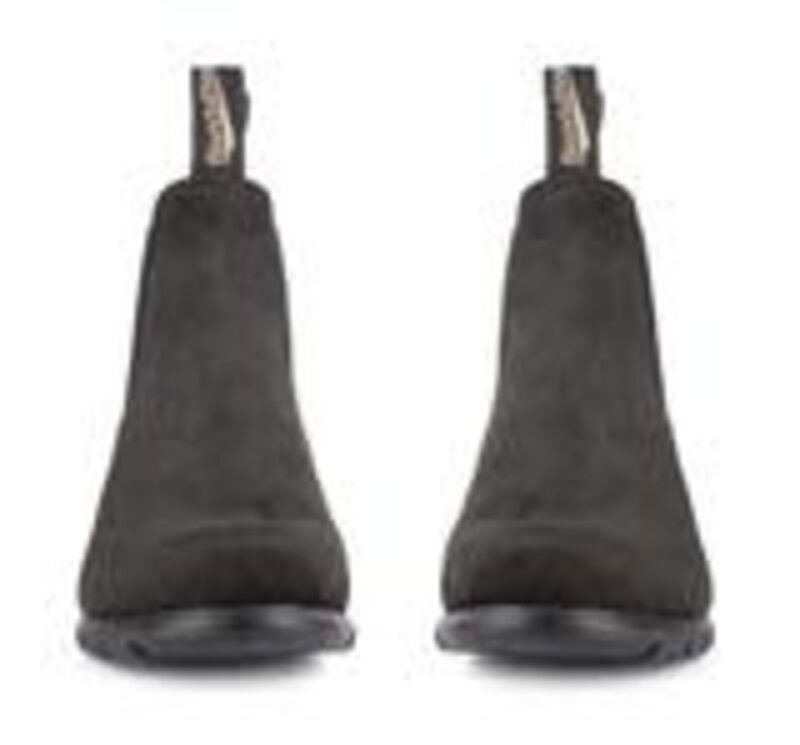 BLUNDSTONE D- BLUNDSTONE  1960  WOMEN'S SERIES HEEL  BLACK NUBUCK