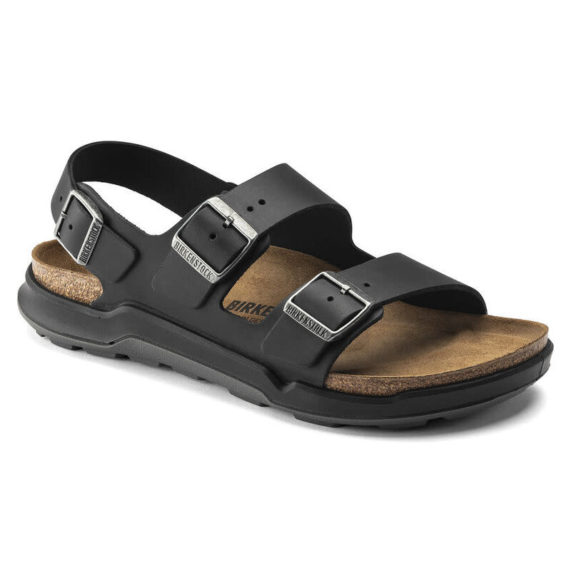 BIRKENSTOCK BIRKENSTOCK- MILANO CT- BLACK OILED LEATHER