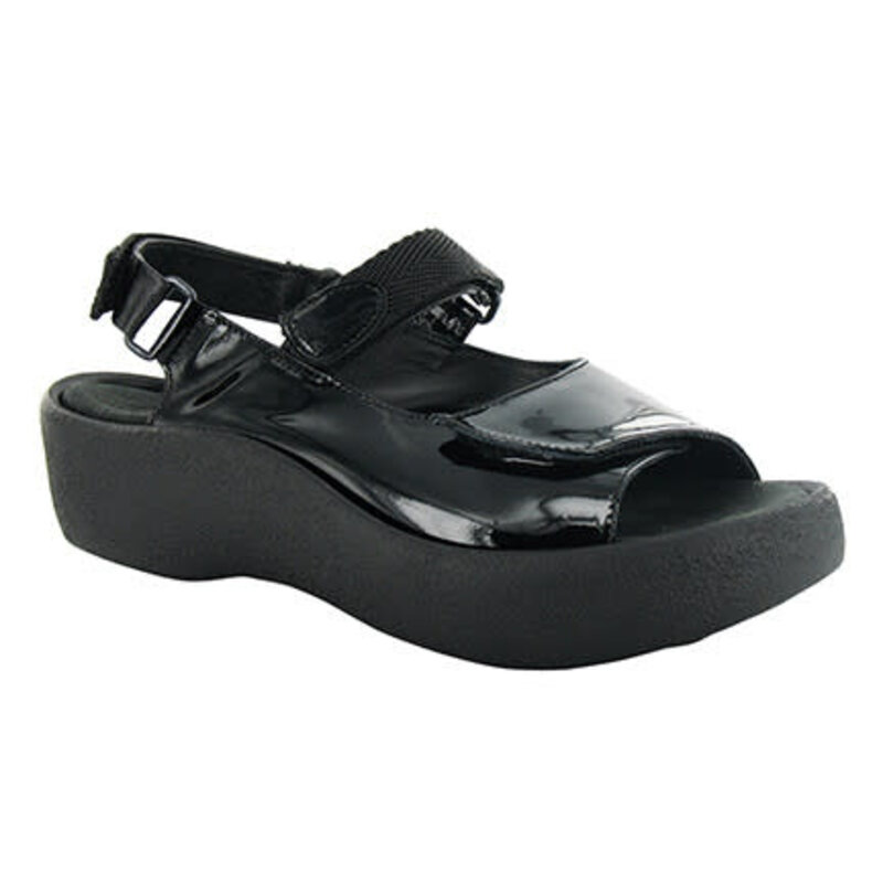 WOLKY WOLKY JEWEL SANDAL BLACK PATENT LEATHER