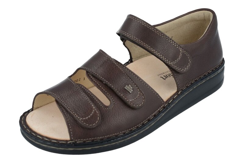 FINN COMFORT FINN COMFORT BALTRUM CLOSED HEEL SANDAL NEYMAR CHOCO