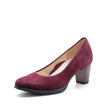ARA SHOES ARA SHOES OPHELIA BAROLO/RED SUEDE LEATHER