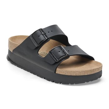 BIRKENSTOCK BIRKENSTOCK- ARIZONA BF VEGAN FLEX PLATFORM BLACK