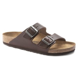 BIRKENSTOCK BIRKENSTOCK ARIZONA GRIP VINTAGE WOOD ROAST LEATHER