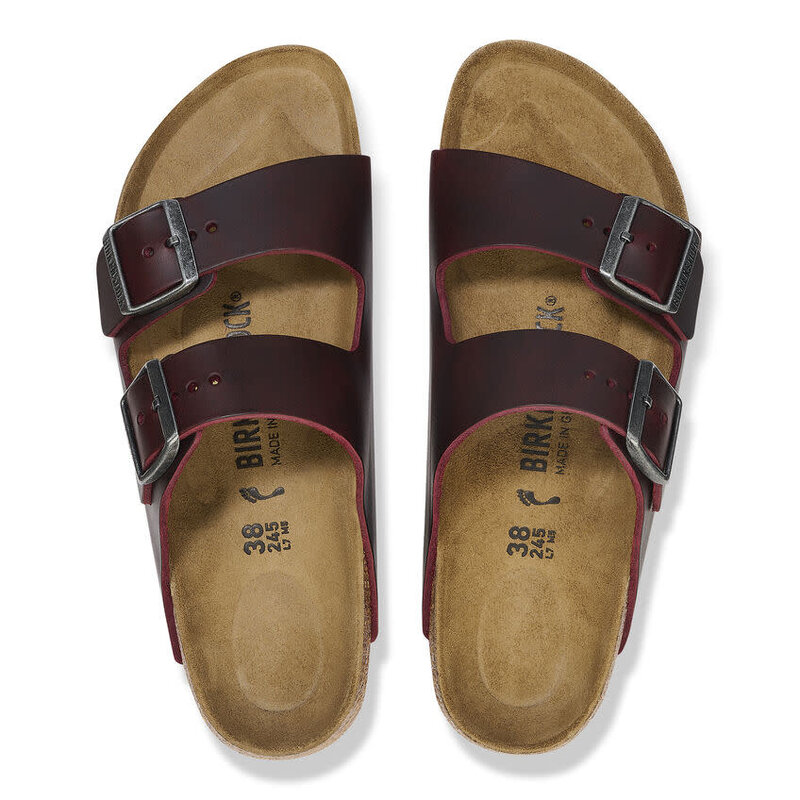 BIRKENSTOCK BIRKENSTOCK- ARIZONA ZINFANDEL OILED LEATHER