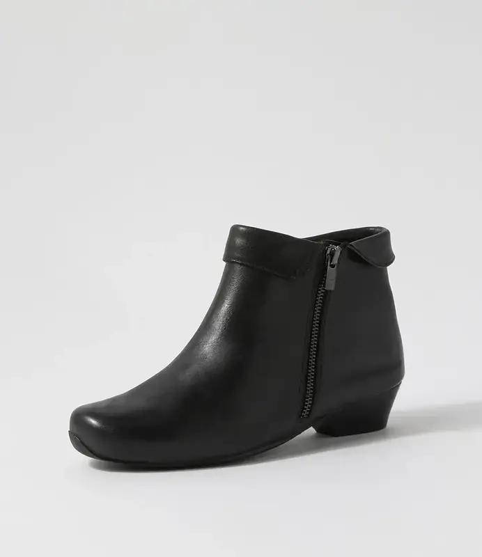 ZIERA ZIERA CATHAL BOOT BLACK LEATHER