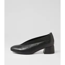 ZIERA ZIERA ZULIMA BLACK LEATHER
