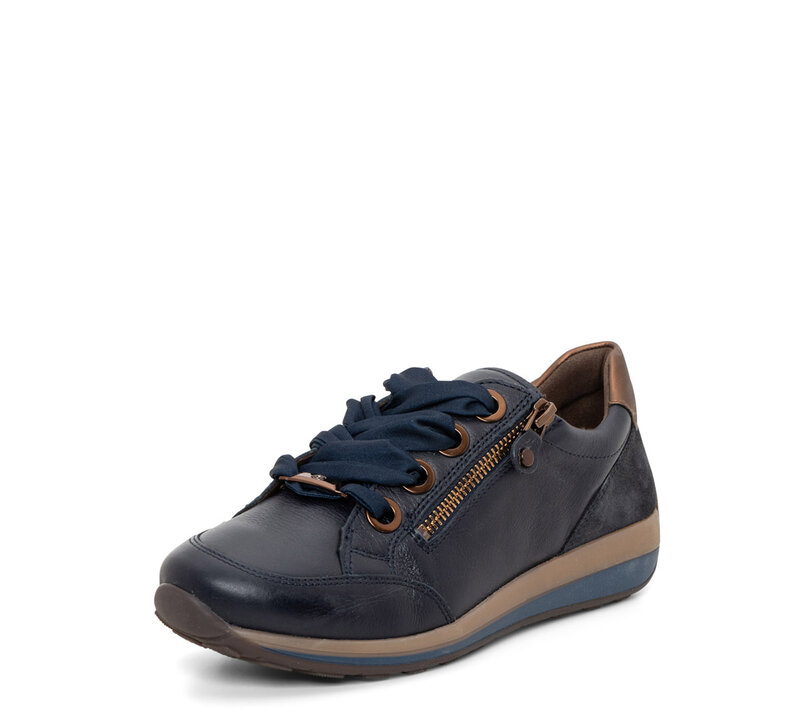 ARA SHOES ARA SHOES OLLIE NAVY NUTS LEATHER/SUEDE