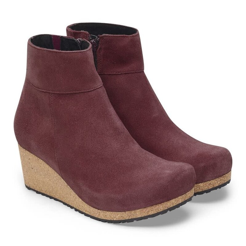 BIRKENSTOCK BIRKENSTOCK EBBA BERRY CRUSH SUEDE LEATHER