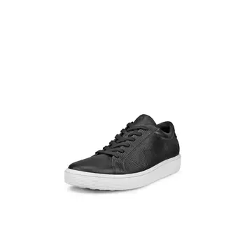 ECCO ECCO SOFT 60 SNEAKER LACE UP WOMEN BLACK LEATHER