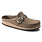BIRKENSTOCK BIRKENSTOCK BUCKLEY CLOG GRAY TAUPE SUEDE LEATHER