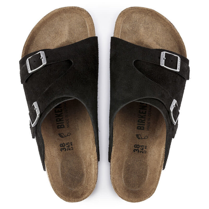 BIRKENSTOCK BIRKENSTOCK ZURICH BLACK SUEDE