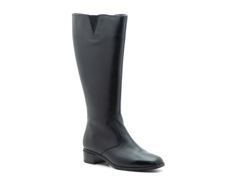 ARA SHOES ARA SHOES GRANTHAM RIDING BOOT BLACK LEATHER
