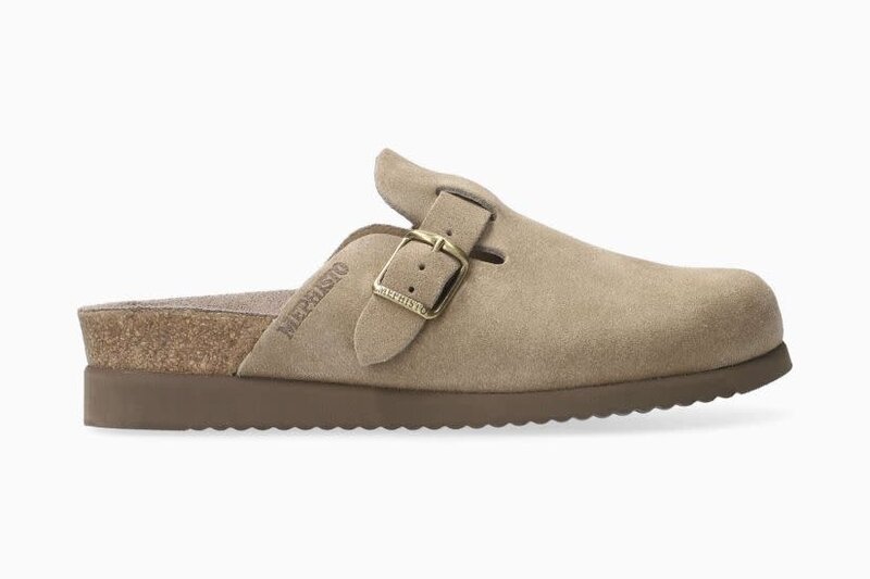 MEPHISTO MEPHISTO HALINA WARM GREY SANDVEL SUEDE LEATHER