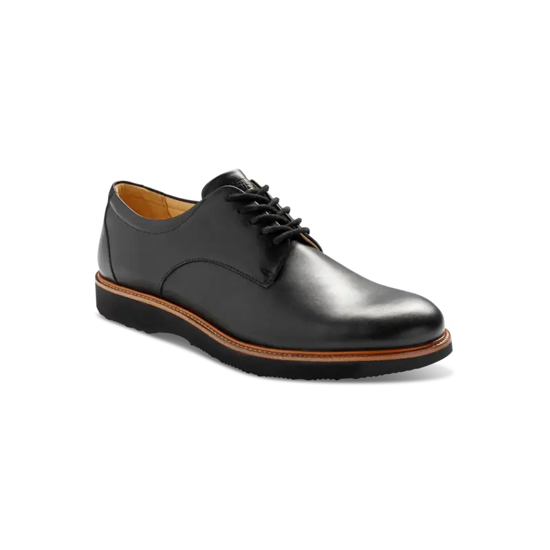 SAMUEL HUBBARD FOUNDER OXFORD BLACK LEATHER