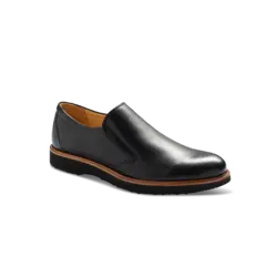 SAMUEL HUBBARD SAMUEL HUBBARD FREQUENT TRAVELLER LOAFER BLACK LEATHER