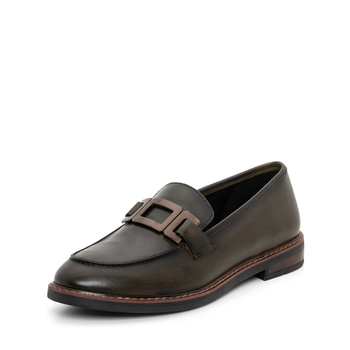ARA SHOES ARA SHOES KATSURA LOAFER OLIVE LEATHER