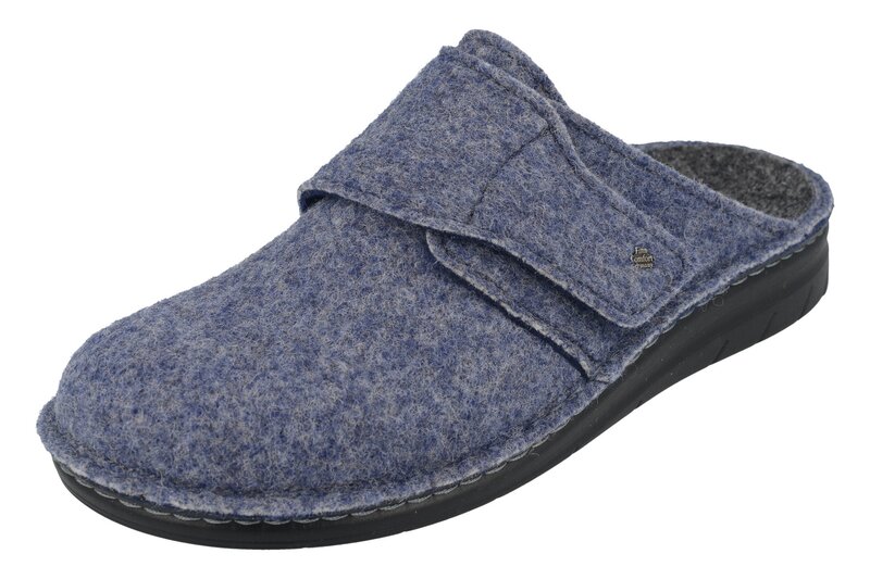 FINN COMFORT FINN COMFORT ZAMS CLOG MARINE WOOLFELT
