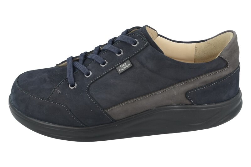 FINN COMFORT FINN COMFORT HUARAZ ROCKER SOLE INK/GREY NUBUCK