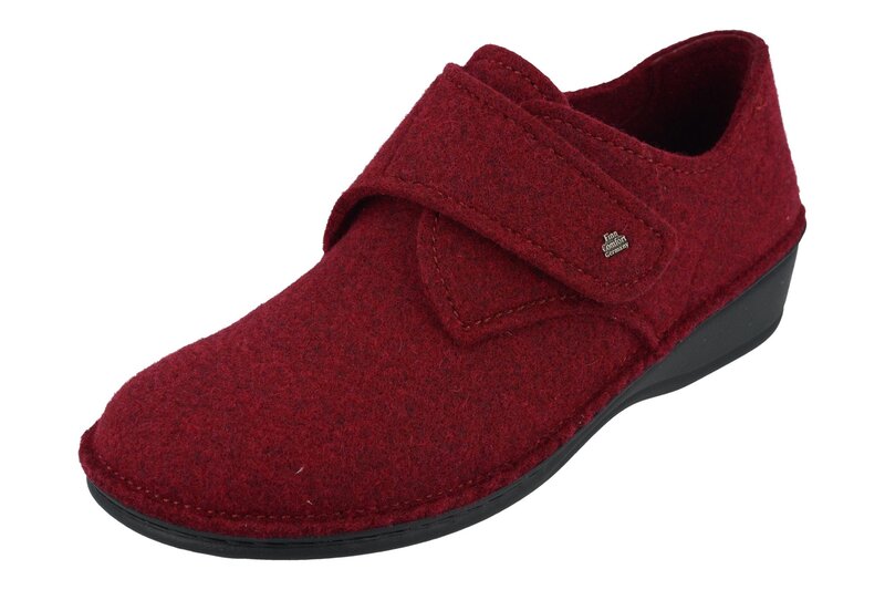 FINN COMFORT FINN COMFORT ADELBODEN SLIPPER CASSIS WOOLFELT