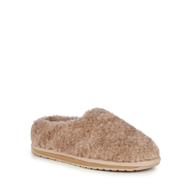 EMU AUSTRALIA EMU JOY TEDDY SLIPPERS CAMEL