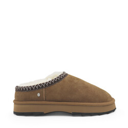 EMU AUSTRALIA EMU SHARKY SCUFF SLIPPERS CHESTNUT