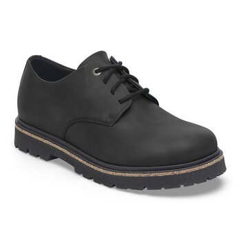 BIRKENSTOCK BIRKENSTOCK HIGHWOOD LOW LACE BLACK OILED LEATHER