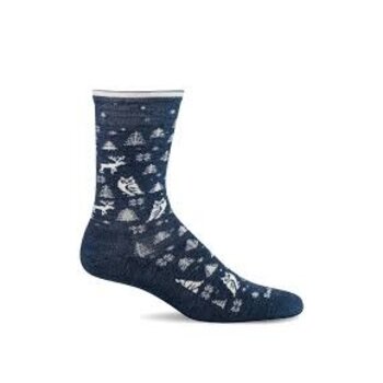 SOCKWELL SOCKWELL FORESTY CREW DENIM  ESSENTIAL COMFORT