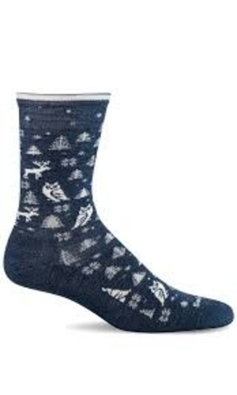 SOCKWELL SOCKWELL FORESTY CREW DENIM  ESSENTIAL COMFORT