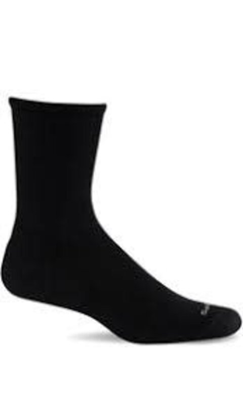 SOCKWELL SOCKWELL PLANTAR CUSH Ms BLACK  (PLANTAR RELIEF SOCKS)