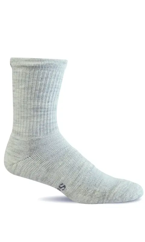 SOCKWELL SOCKWELL- WALK ABOUT CREW LIGHT GREY Ms