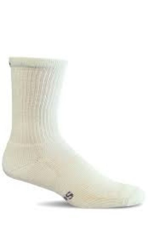 SOCKWELL SOCKWELL- WALK ABOUT CREW NATURAL (MODERATE COMPRESSION)