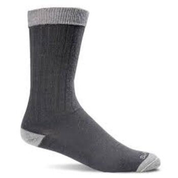 SOCKWELL SOCKWELL EASY DOES IT BLACK Ms (RELAXED FIT)