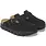 BIRKENSTOCK BIRKENSTOCK BOSTON CHUNKY BLACK SUEDE LEATHER