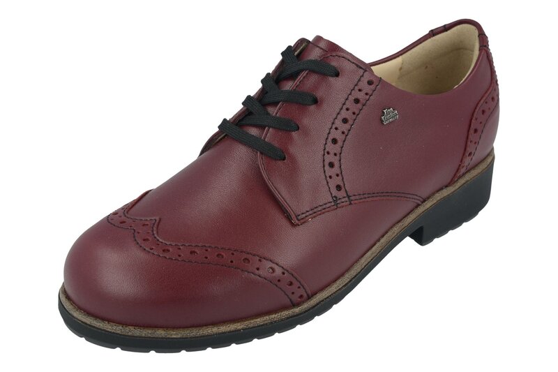 FINN COMFORT FINN COMFORT ASIAGO SHOE LACE UP BORDO NUBE