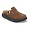 BIRKENSTOCK BIRKENSTOCK BOSTON CHUNKY DARK TEA SUEDE LEATHER