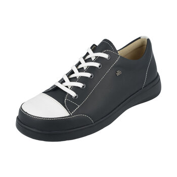 FINN COMFORT FINN COMFORT FATAGA SNEAKER LACE UP BLACK/WHITE