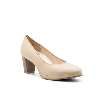 ARA SHOES ARA SHOES OPHELIA PUMP SAND CALF LEATHER
