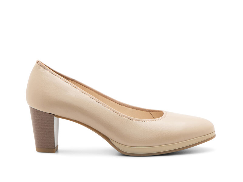 ARA SHOES ARA SHOES OPHELIA PUMP SAND CALF LEATHER